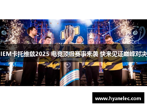 IEM卡托维兹2025 电竞顶级赛事来袭 快来见证巅峰对决
